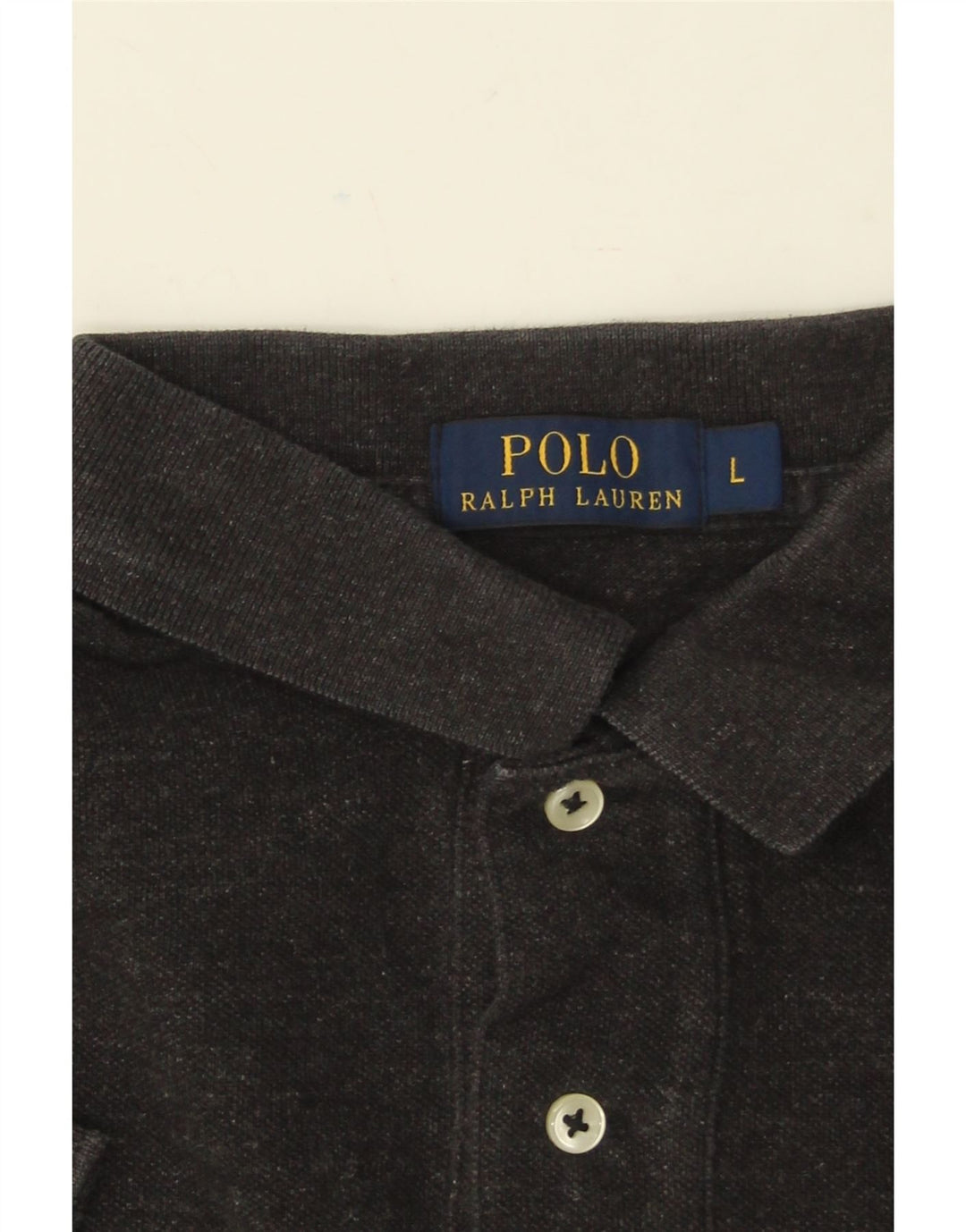 Męska koszulka polo POLO RALPH LAUREN, duża, szara