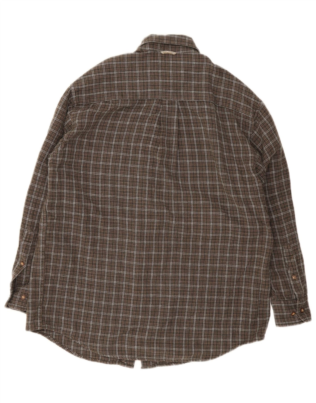 Męska koszula flanelowa Timberland XS Khaki, bawełniana krata