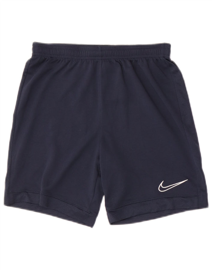 Chłopięce spodenki sportowe Nike Dri Fit 10-11 lat, średni granatowy poliester