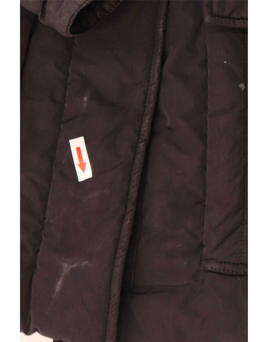 Damski płaszcz ocieplany Refrigiwear UK 14, duży, czarny poliamid