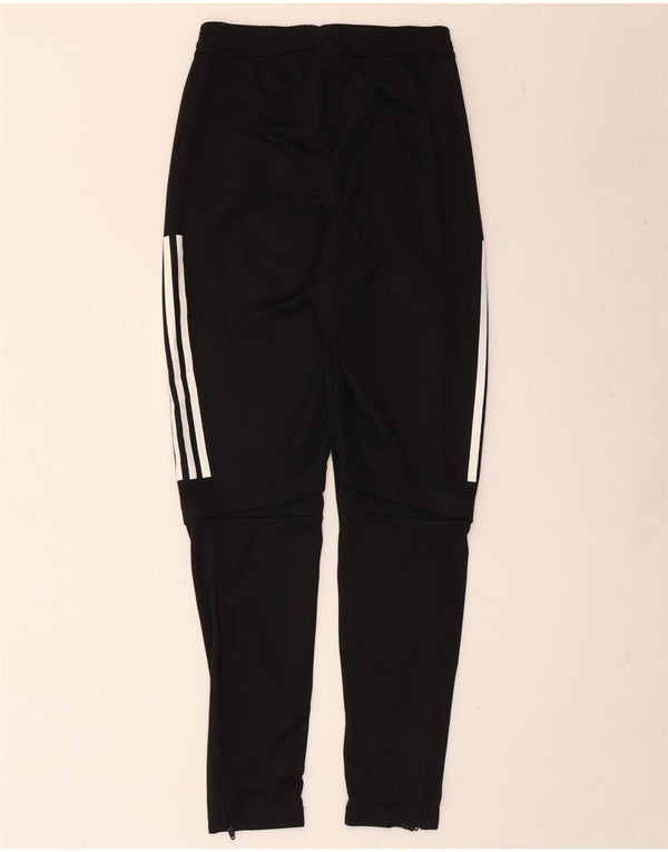 Damskie spodnie dresowe Adidas UK 4 XS, czarne, poliestrowe