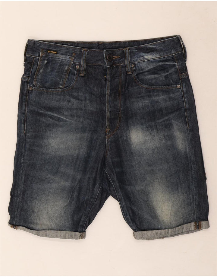 Męskie spodenki jeansowe G-Star W29 Small Blue Cotton