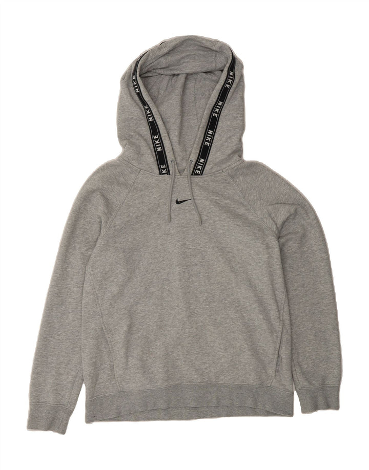 NIKE Mens Graphic Hoodie Jumper Small Grey Cotton Vintage Nike and Second-Hand Nike from Messina Hembry 