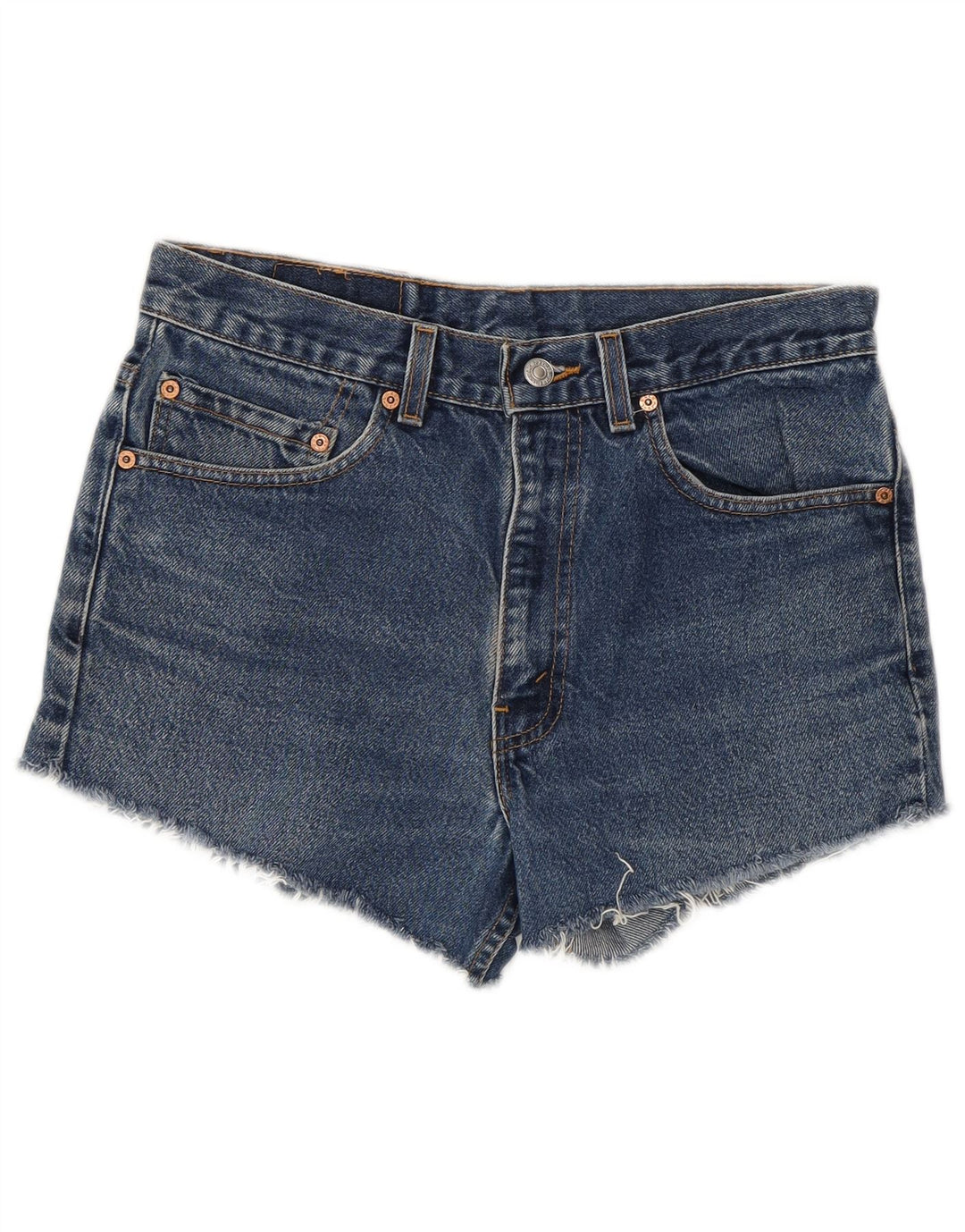 Damskie spodenki jeansowe Levi's 517 W32, duże, niebieskie, bawełniane