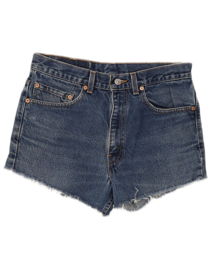 Damskie spodenki jeansowe Levi's 517 W32, duże, niebieskie, bawełniane