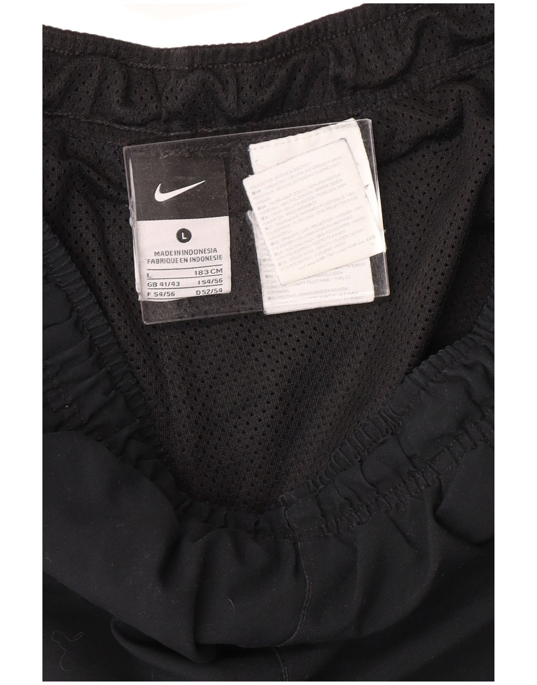 Męskie spodnie dresowe NIKE Joggers UK 41/43, duże czarne bloki kolorów