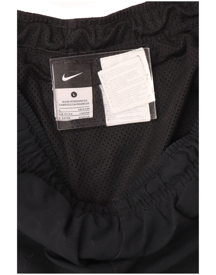 Męskie spodnie dresowe NIKE Joggers UK 41/43, duże czarne bloki kolorów