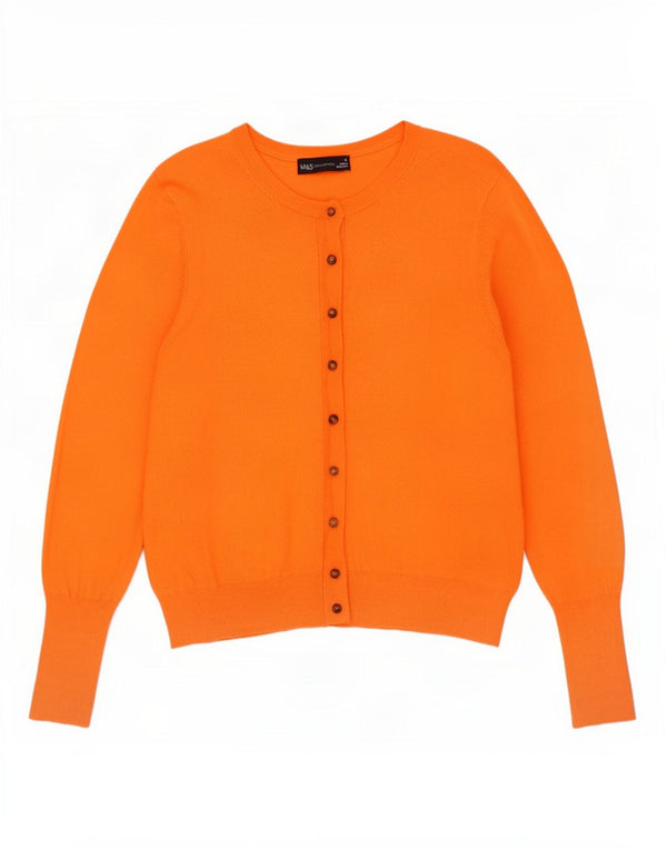 Sweter damski Marks & Spencer UK 16, duży, pomarańczowy, wiskoza