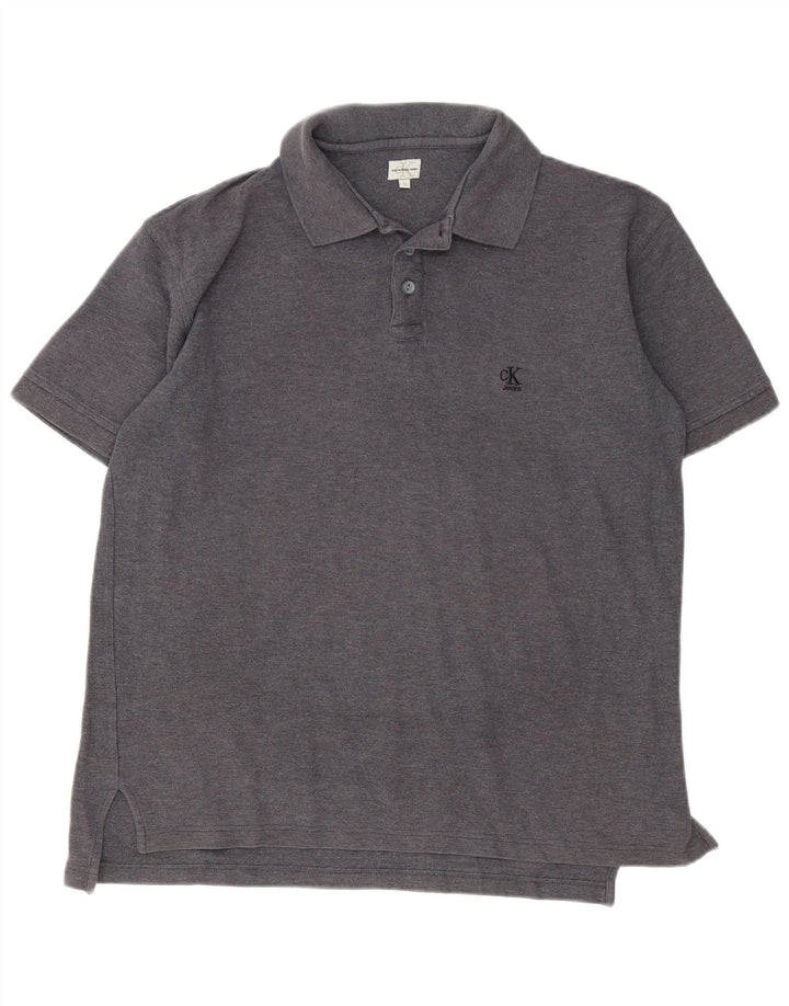 Męska koszulka polo Calvin Klein Jeans XL, szara