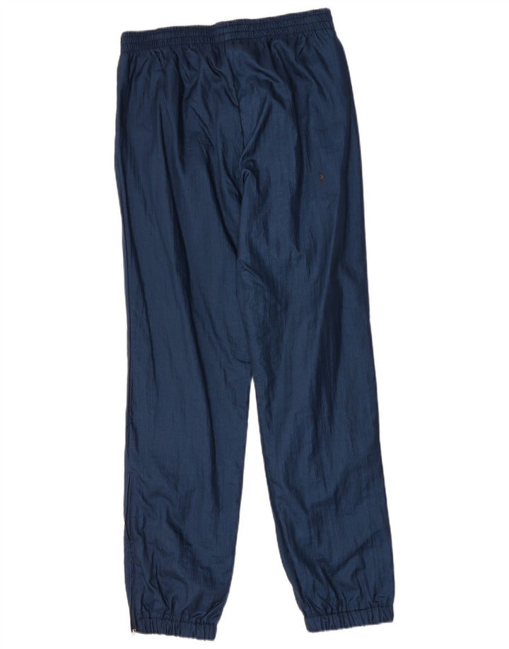 Męskie spodnie dresowe w stylu vintage Joggery IT 48 Średni granatowy poliamid