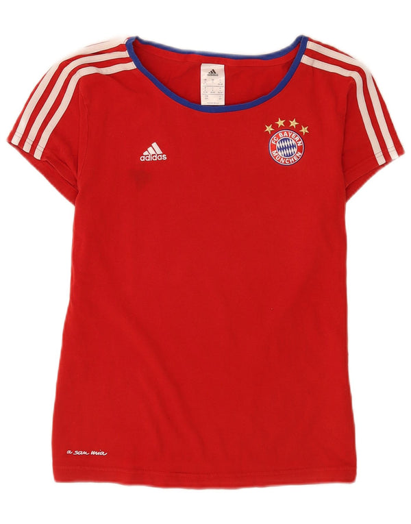 Damska koszulka graficzna Adidas Top UK 8/10 Small Red Sports