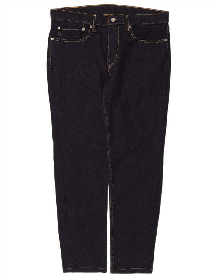 Męskie jeansy Levi's 511 Slim W34 L29 Granatowa bawełna