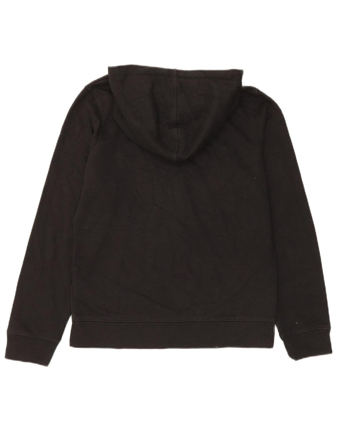 Męski sweter z kapturem i grafiką Jack & Jones, mały, czarny, poliestrowy