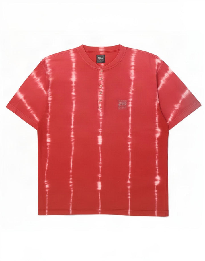 Think Różowa męska koszulka T-shirt XL Tie Dye