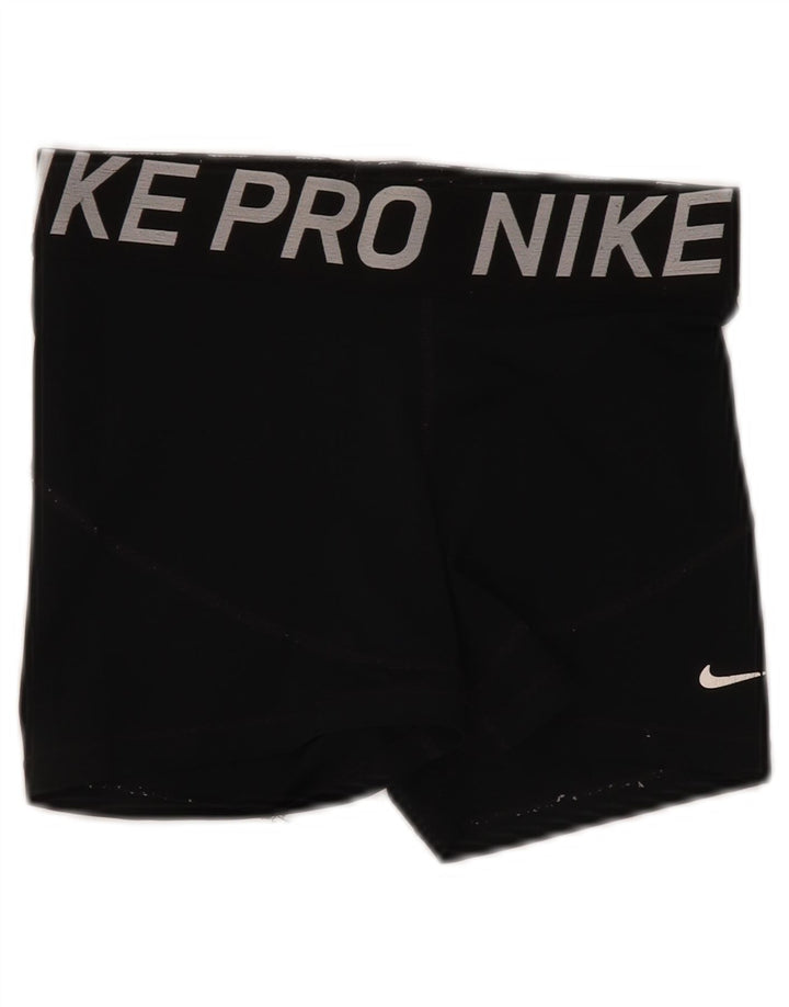 Damskie spodenki sportowe Nike Dri Fit Graphic UK 12, średnie czarne