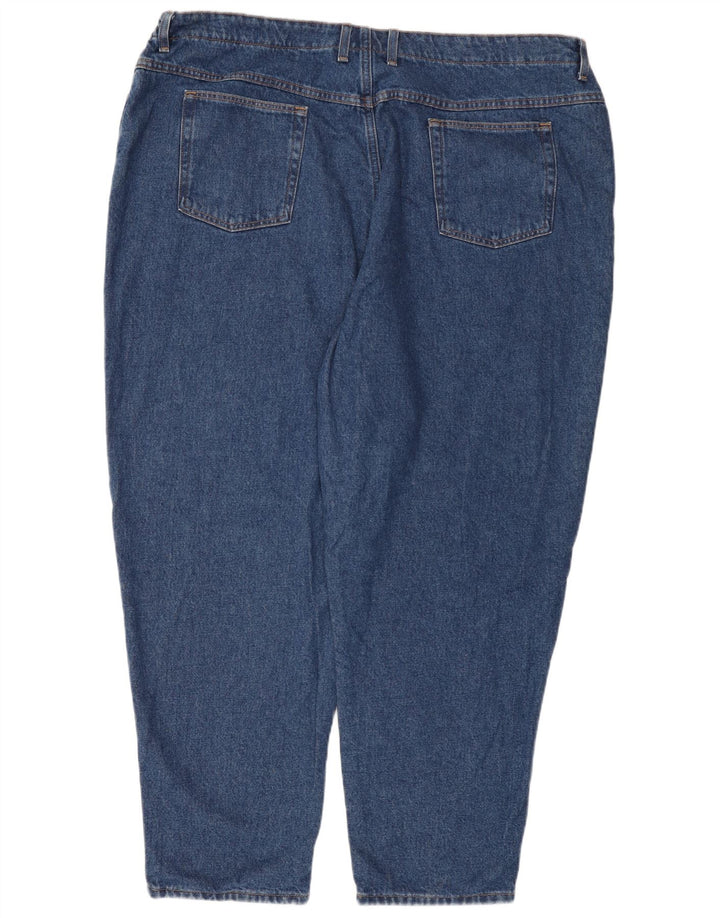 L.L.BEAN Damskie jeansy proste o oryginalnym kroju US 26 5XL W52 L30 Niebieskie