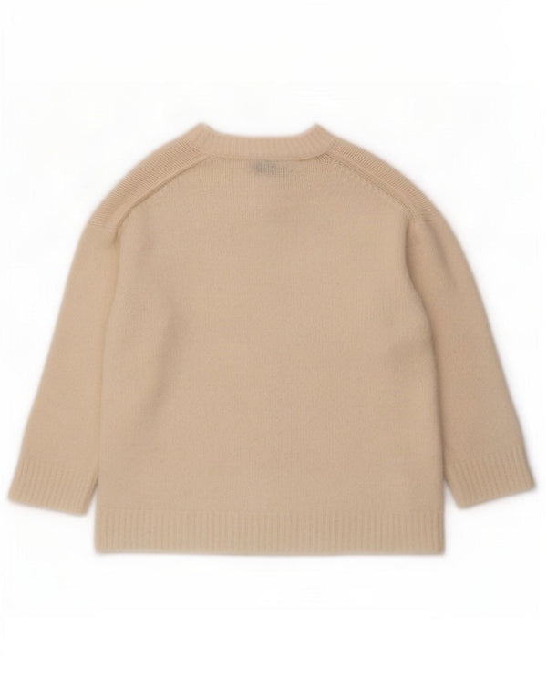Damski sweter oversize z dekoltem w łódkę Zara UK 10 Small Off White