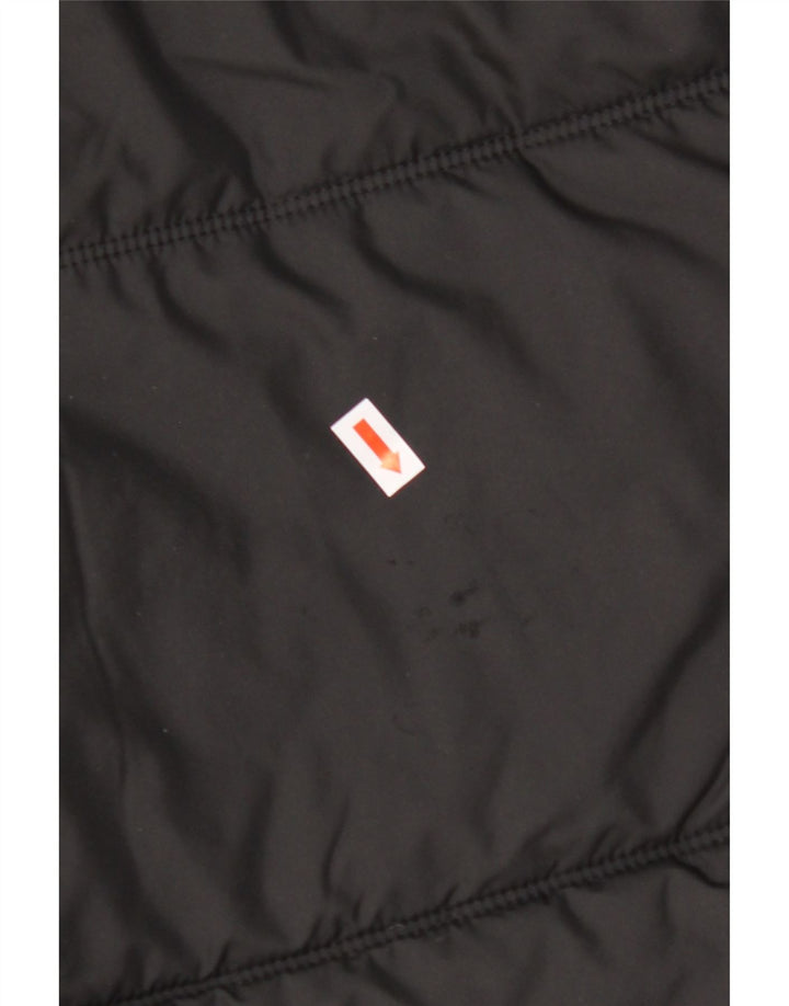 Męska ocieplana kurtka z kapturem JACK WOLFSKIN UK 40, średni czarny poliester