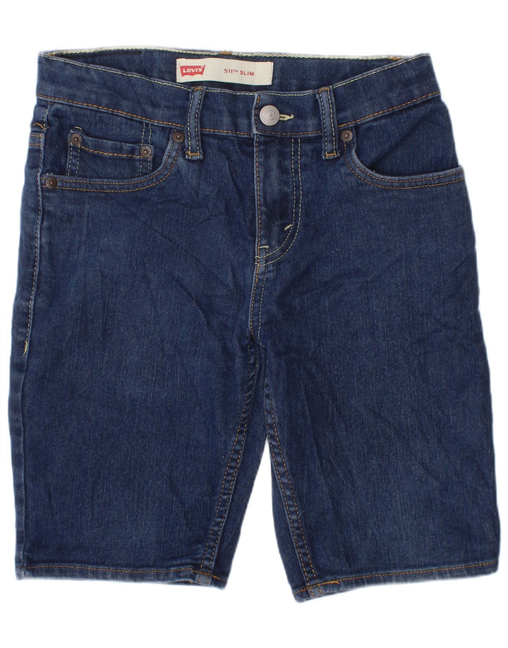 Szorty chłopięce Levi's 511 Slim Denim 9-10 lat W25 Niebieska bawełna