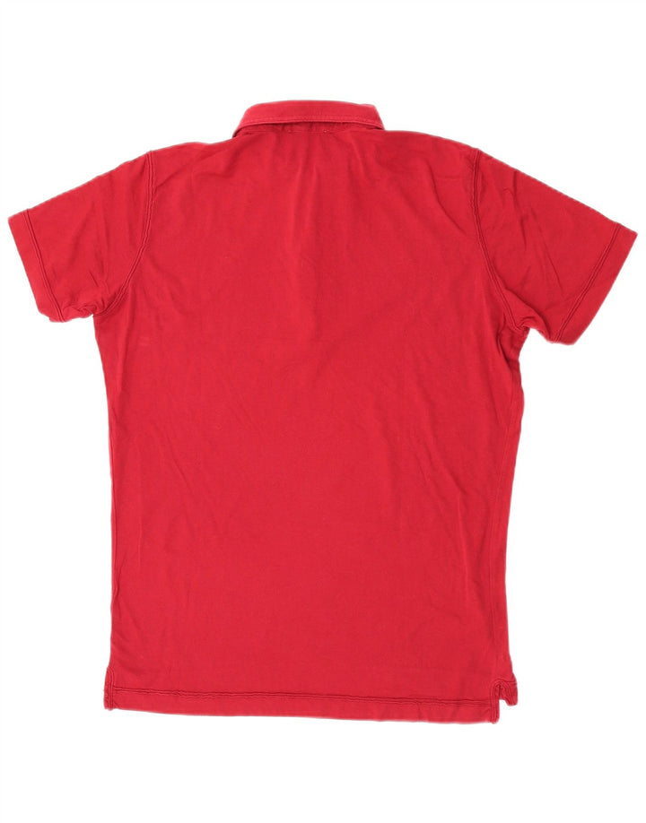 Męska koszulka polo Diesel, mała, bordowa