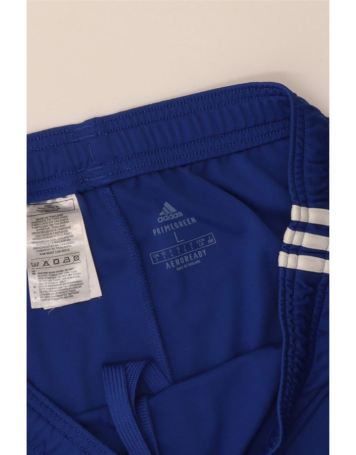 Męskie spodenki sportowe Adidas Aeroready, duże, niebieskie, z poliestru