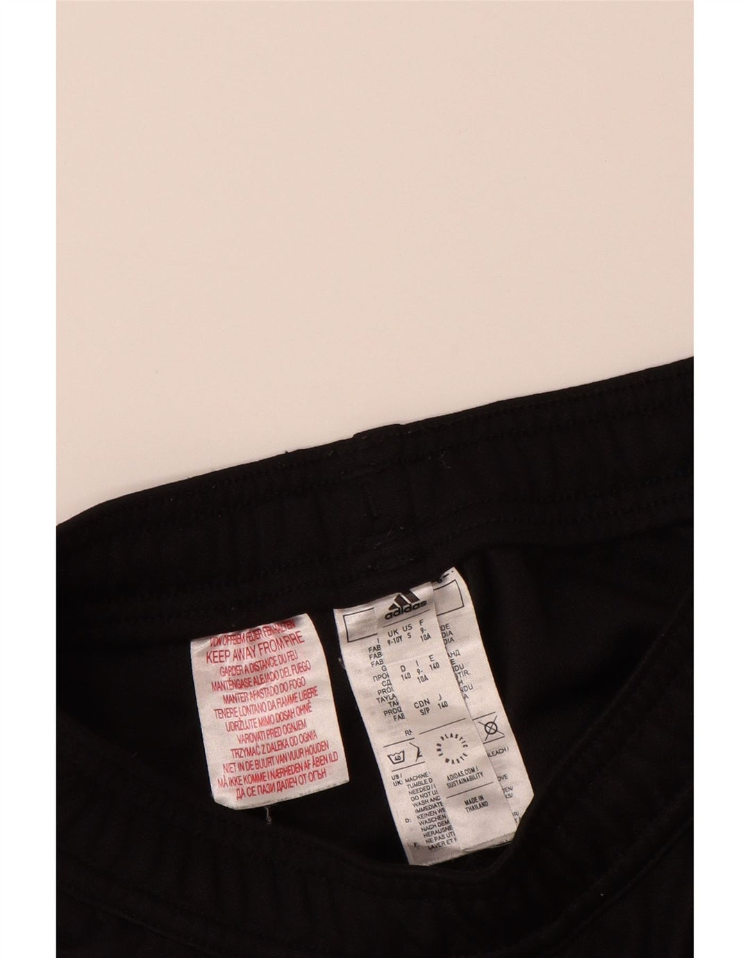 Chłopięce spodnie dresowe ADIDAS Aeroready 9-10 lat, czarny poliester