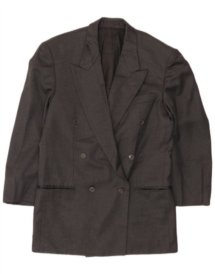 Męska marynarka dwurzędowa Yves Saint Laurent, rozmiar 48, duża, szara