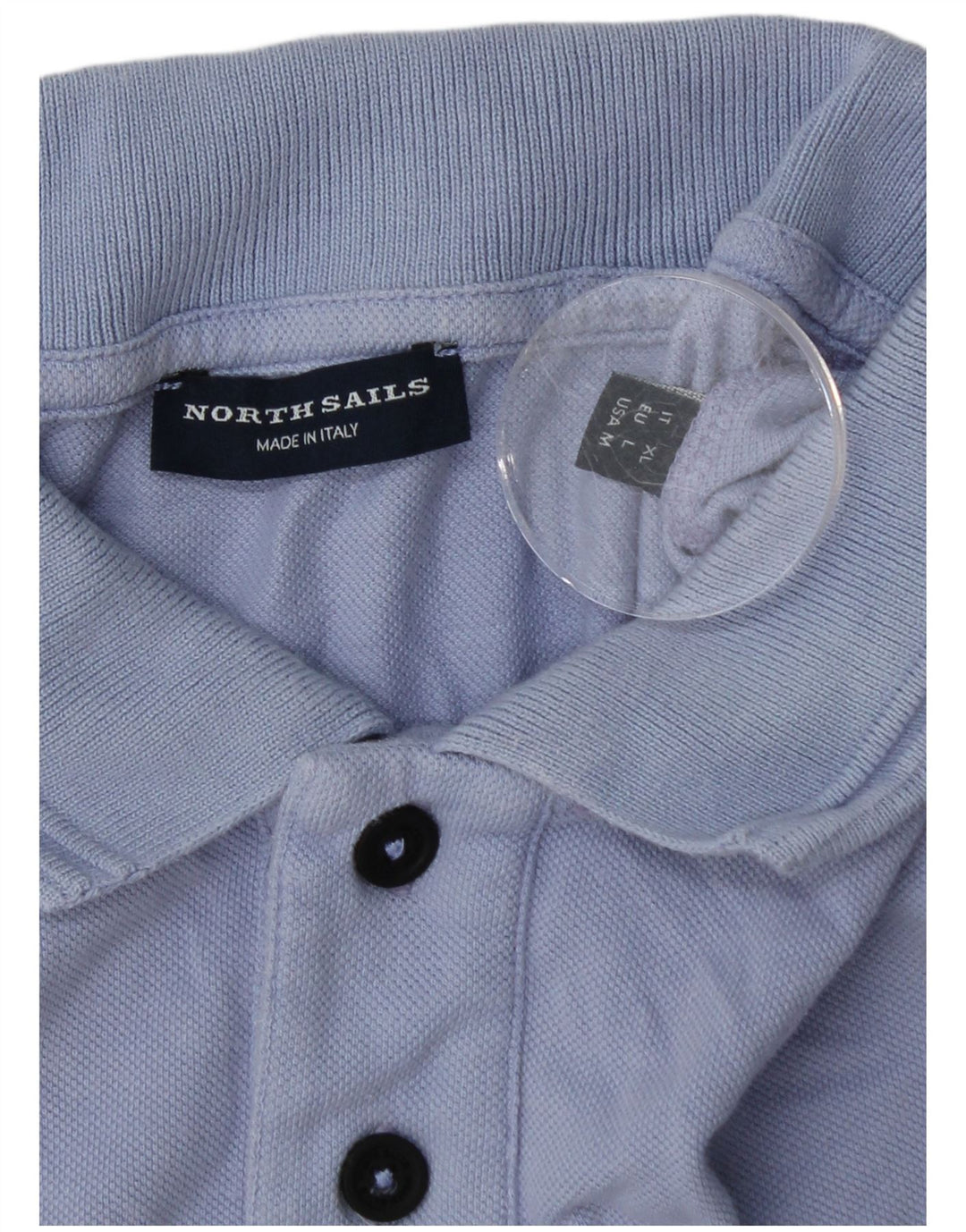 Męska koszulka polo NORTH SAILS XL, niebieska, bawełniana