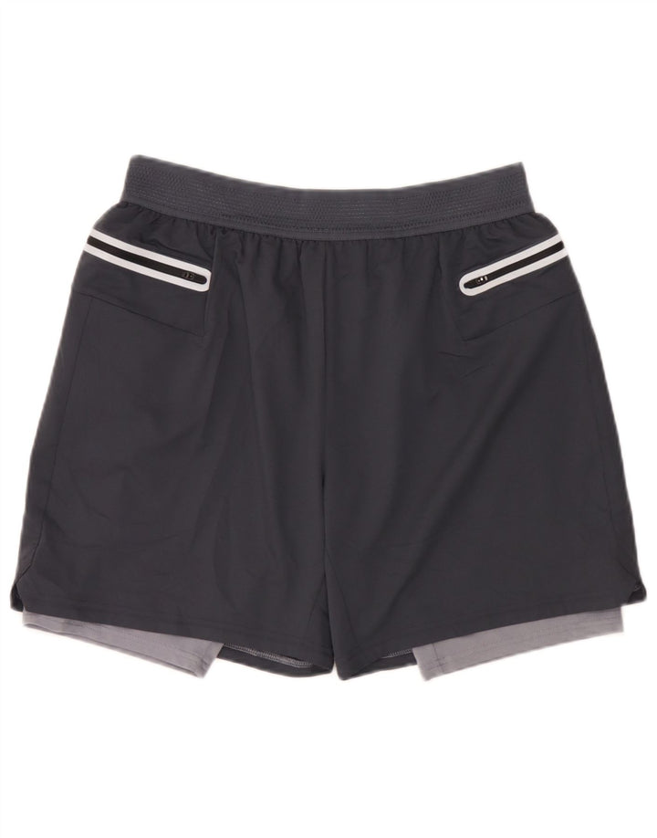 Męskie spodenki sportowe Marks & Spencer, duże, szare, z poliestru