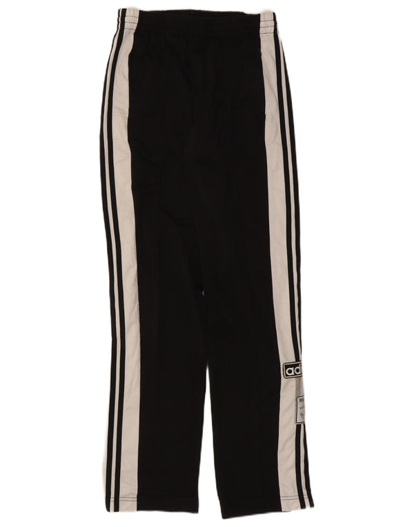 Damskie spodnie dresowe Adidas Graphic UK 8 Small Black Colorblock