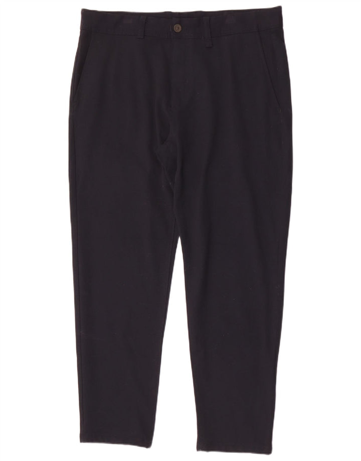 Męskie spodnie chino Zara EU 44 Large W34 L28 Granatowy poliester