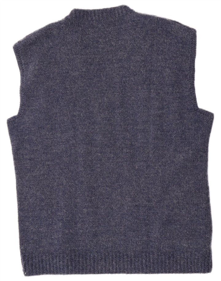 Podkoszulek męski w stylu vintage, kamizelka, średni granat