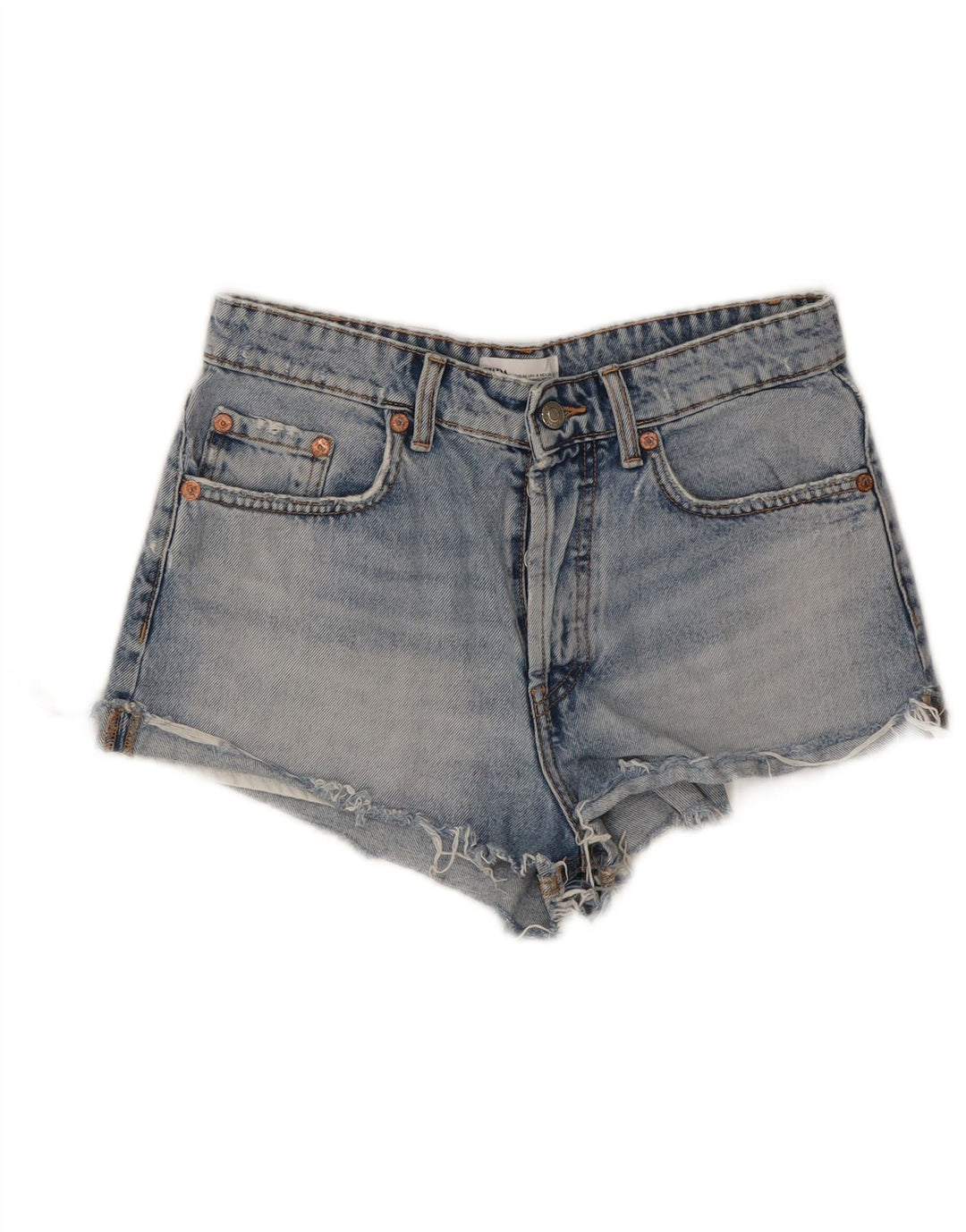 Spodnie jeansowe damskie Zara EU 36 XS W26 niebieskie