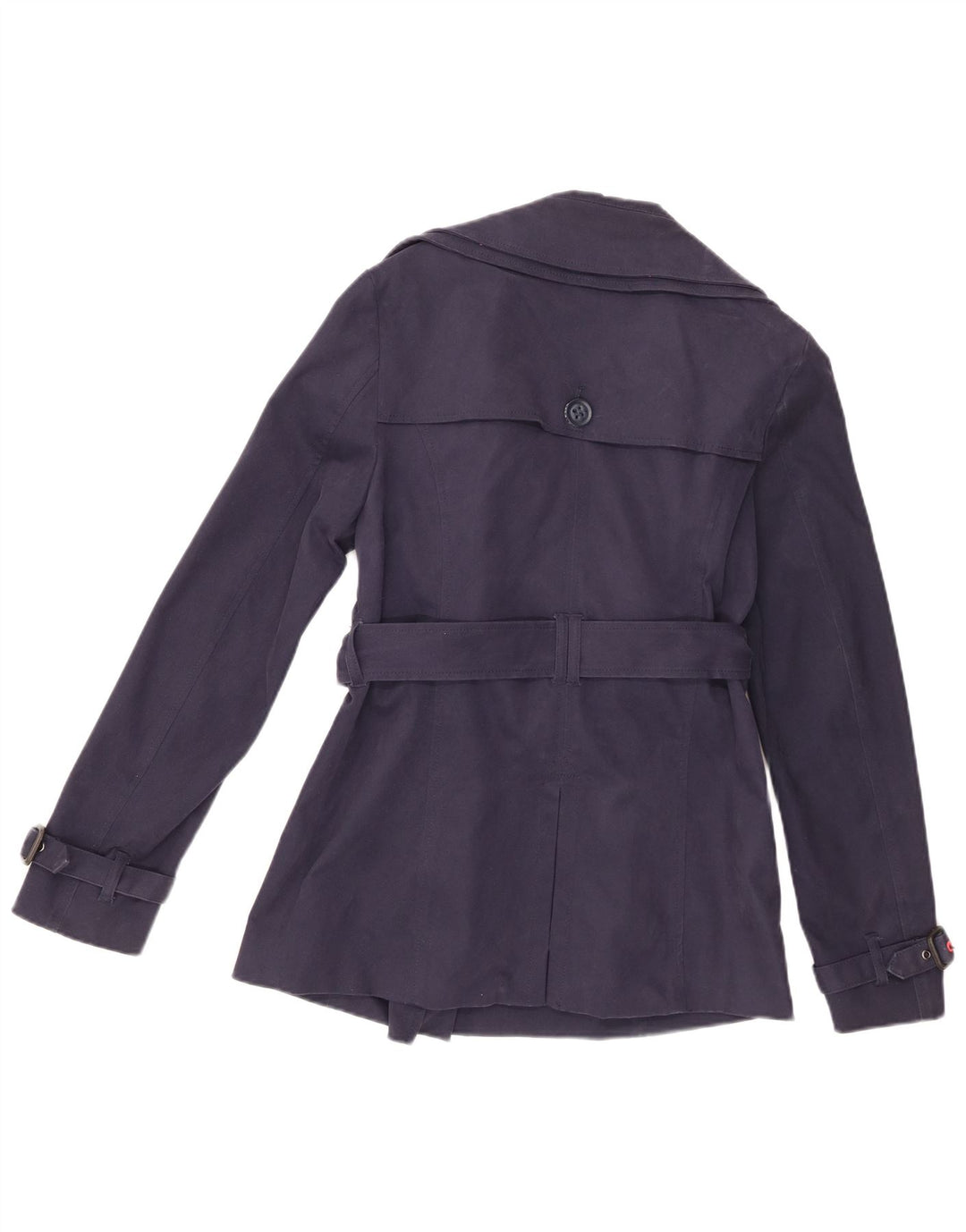 Damski trencz Superdry UK 14, średni granatowy, bawełniany