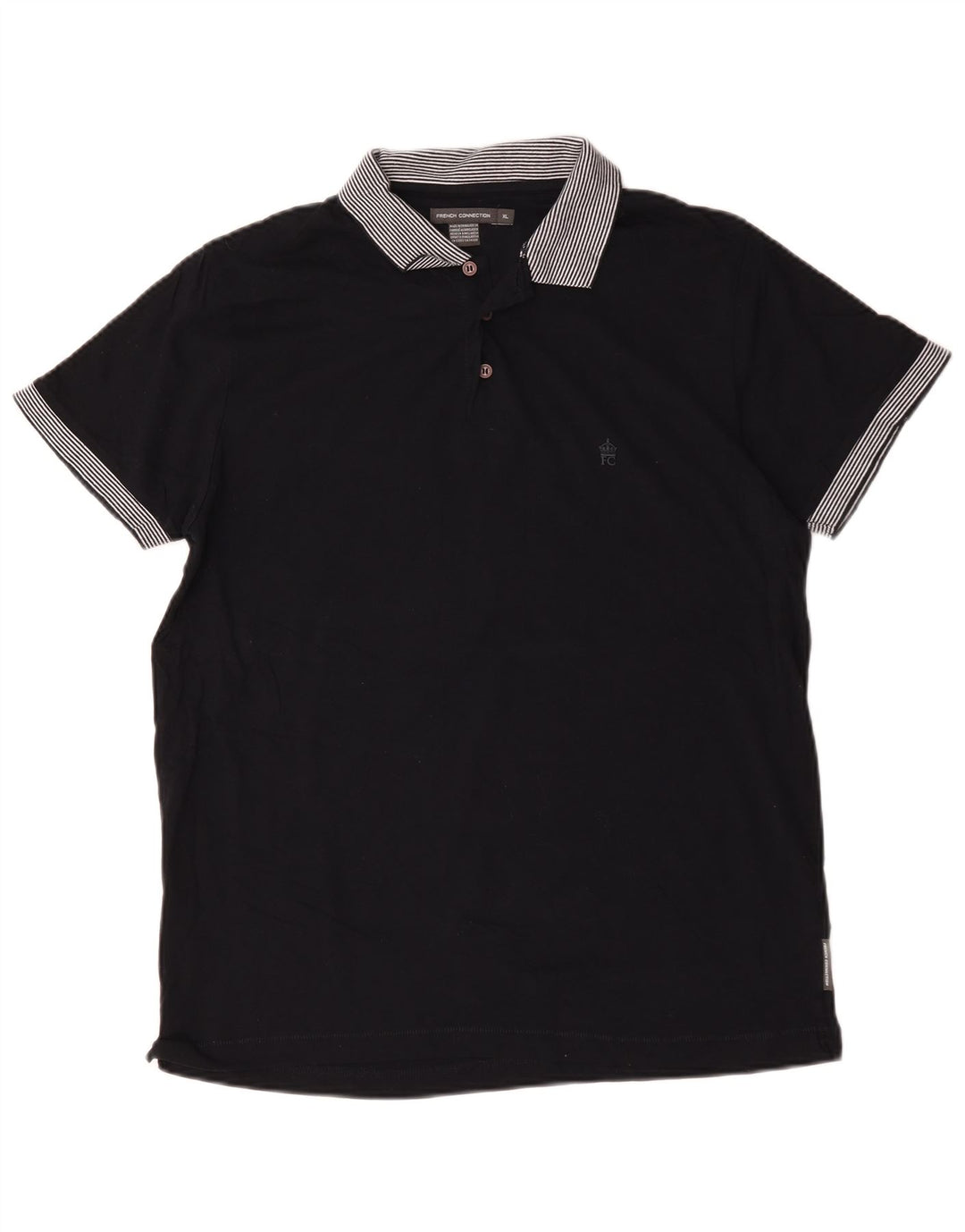 Męska koszulka polo French Connection XL, granatowa, bawełniana