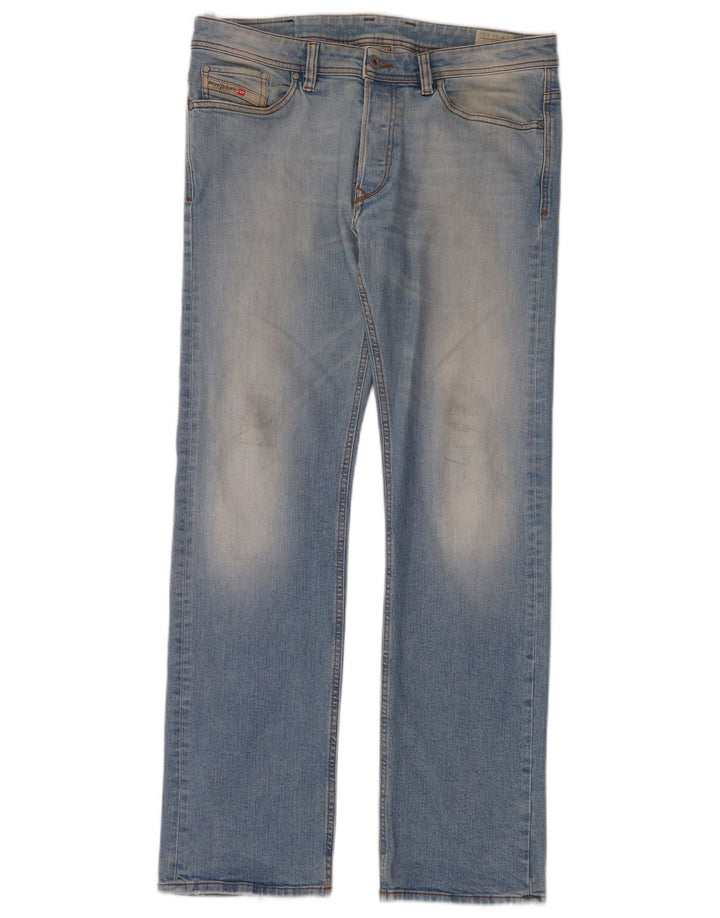 Męskie jeansy Diesel Viker Straight W34 L32 Niebieskie bawełniane