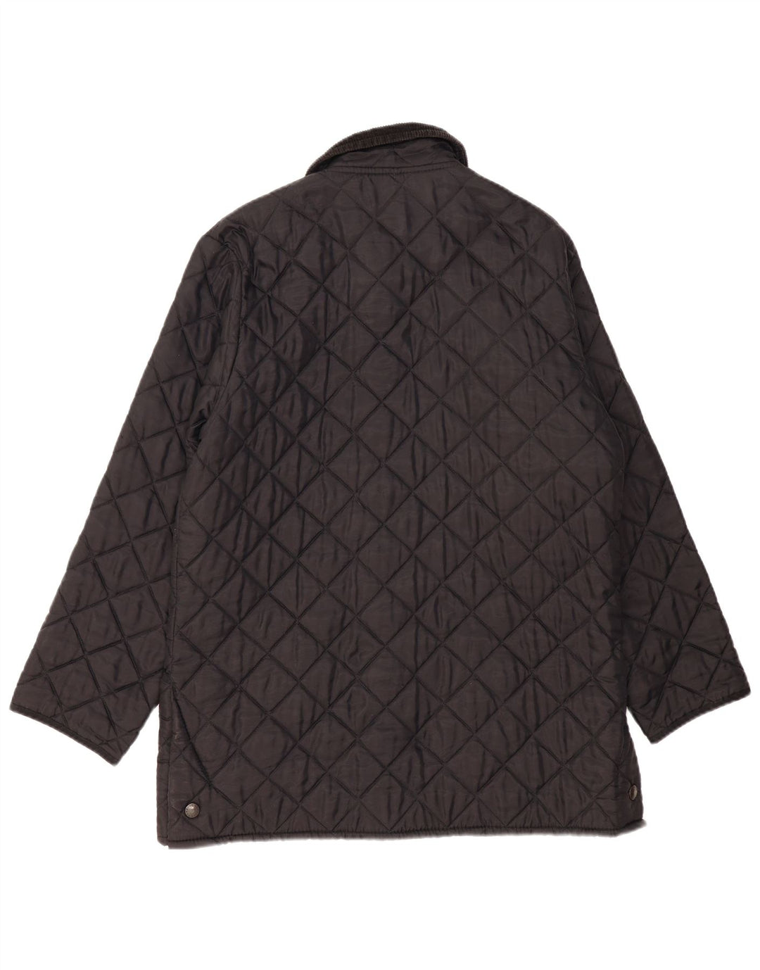 Męska pikowana kurtka Barbour LIDDESDALE UK 40, duża, czarna, nylonowa