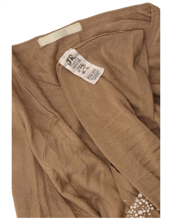 Marks & Spencer Damski sweter oversize UK 10 Small Brown