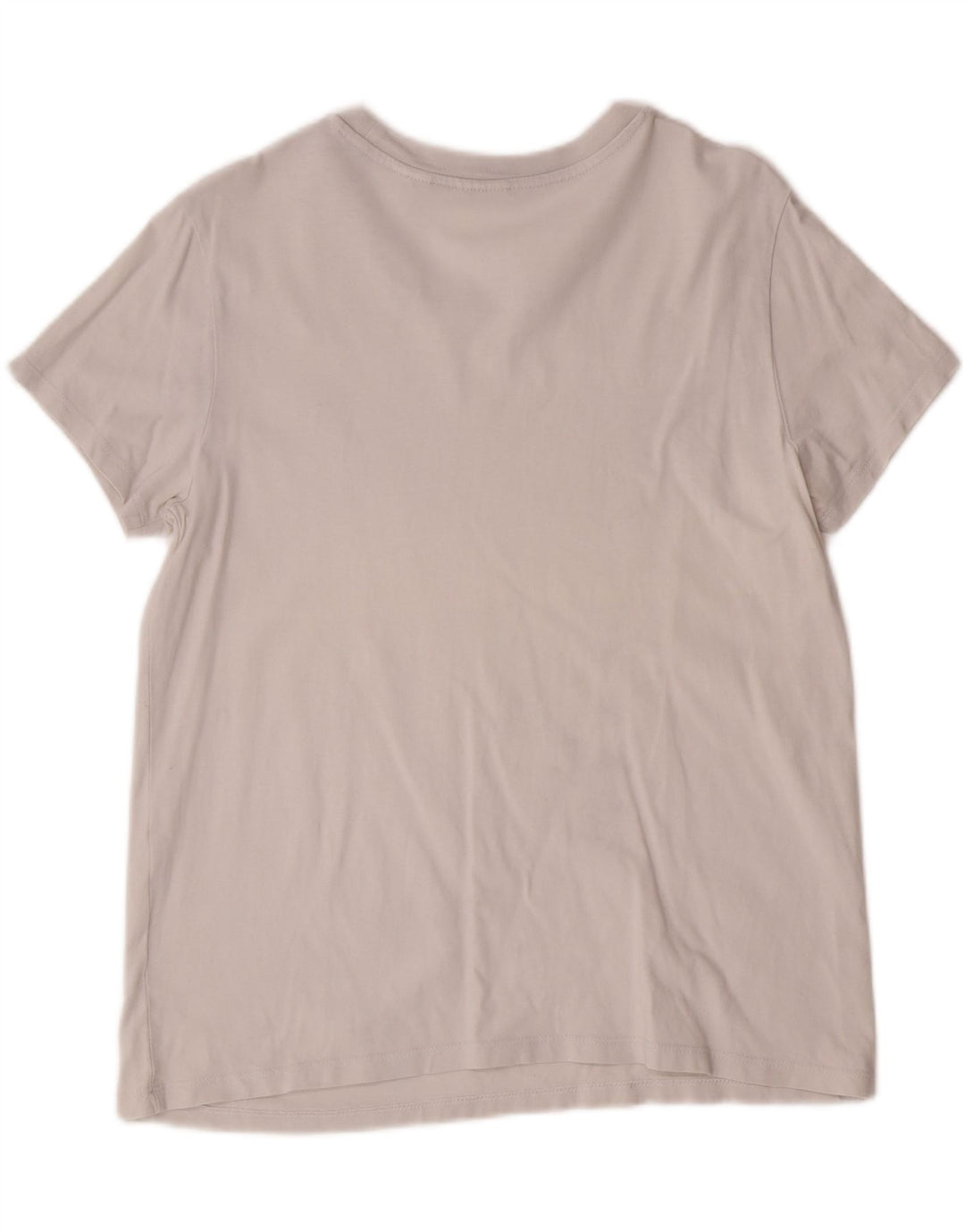 LEVI'S Womens T-Shirt Top UK 12 Medium White Vintage Levi's and Second-Hand Levi's from Messina Hembry 