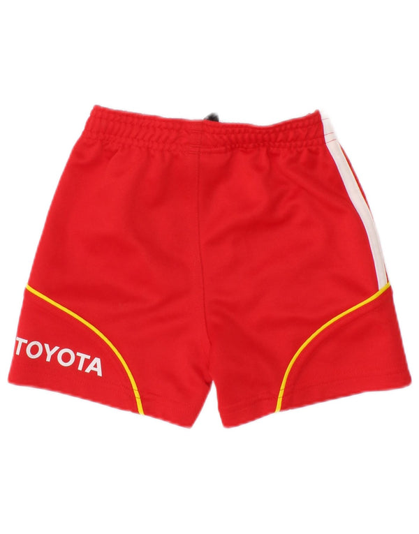 Spodenki sportowe Adidas Baby Boys Munster Rugby Graphic 9-12 miesięcy Czerwone