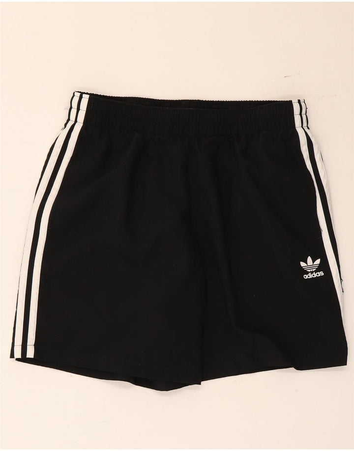 Męskie spodenki sportowe Adidas, średni czarny poliester
