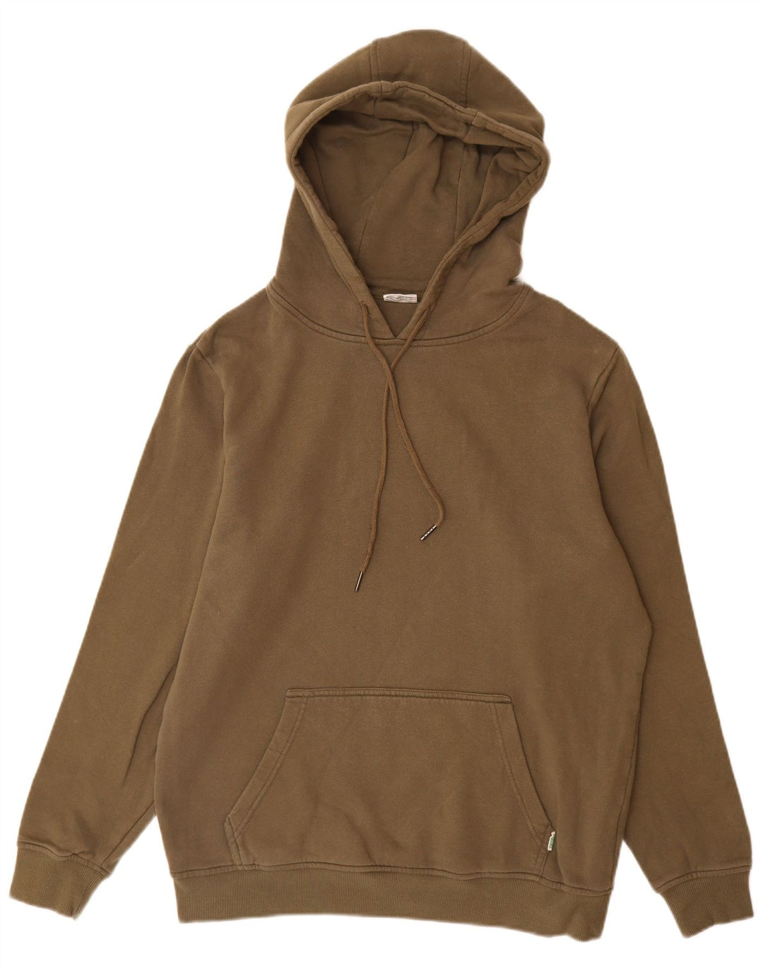 URBAN CLASSICS Męski sweter z kapturem, duży, bawełniany khaki