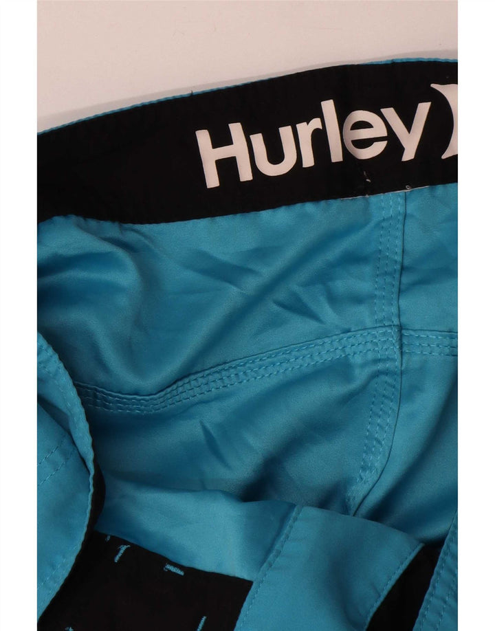 Męskie spodenki kąpielowe Hurley, duże, niebieskie