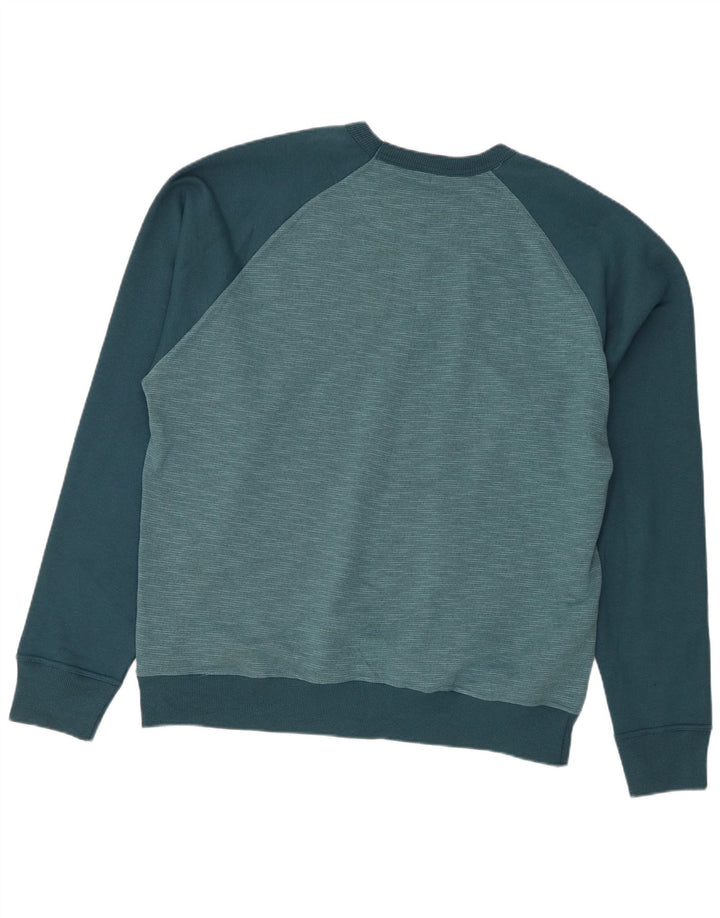 Męska bluza Champion XL, niebieska, z blokami kolorów, bawełniana