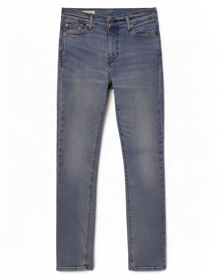 Męskie jeansy Levi's 511 Slim W27 L30 Niebieska bawełna