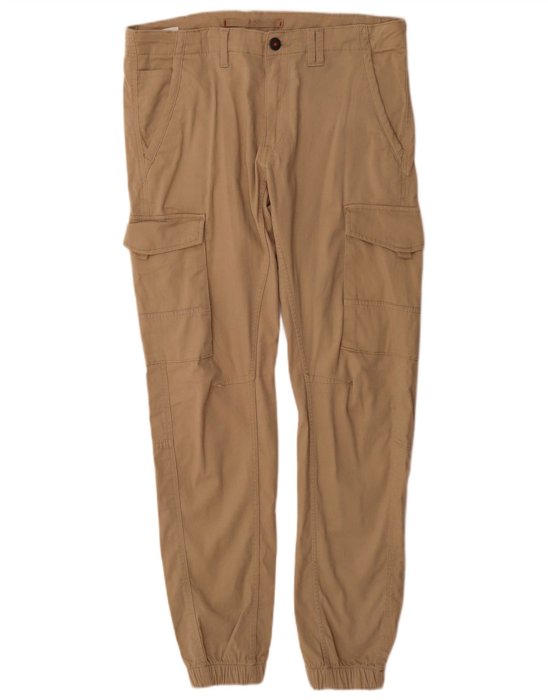 Męskie spodnie cargo Jack & Jones Joggers W33 L34 Beżowe