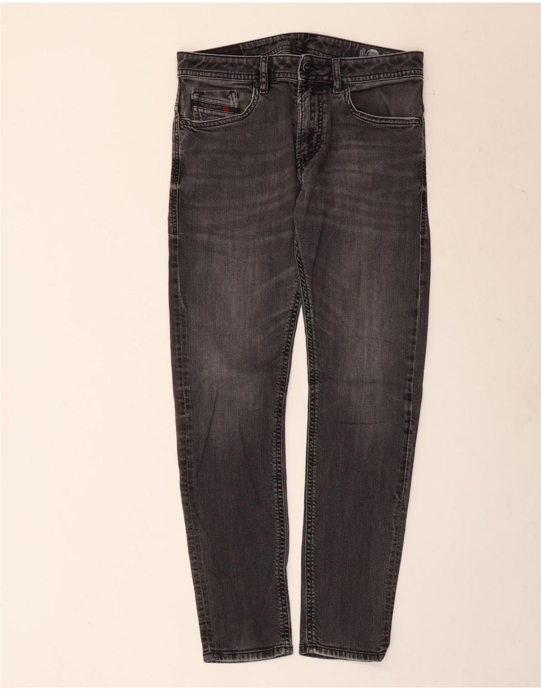 Diesel Męskie Thanaz Slim Jeans W32 L30 Szara bawełna