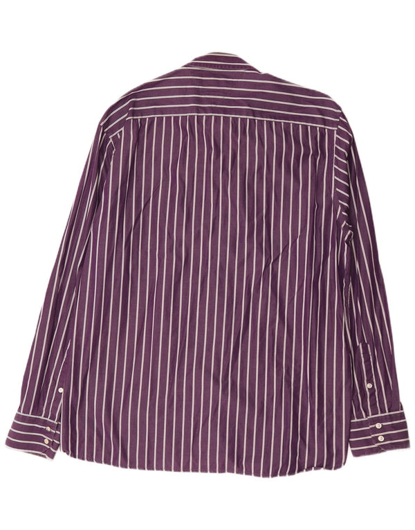 Koszula męska Tommy Hilfiger XL, bawełniana w fioletowe paski