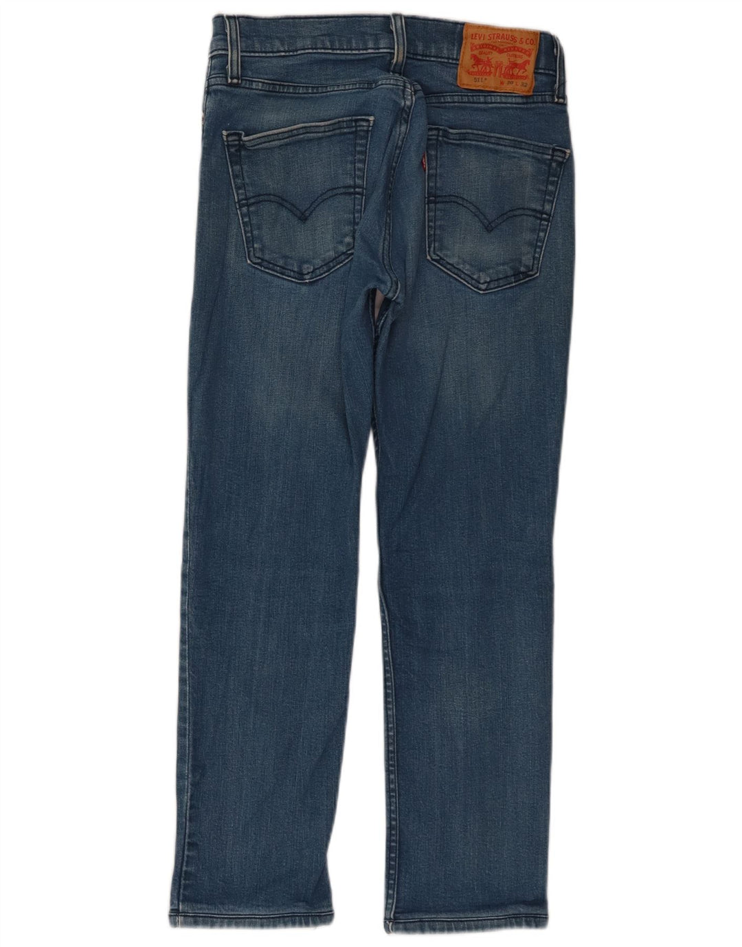 Męskie jeansy Levi's 511 Slim W30 L26 Niebieska bawełna