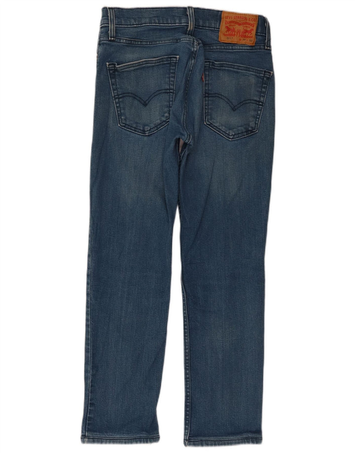 Męskie jeansy Levi's 511 Slim W30 L26 Niebieska bawełna